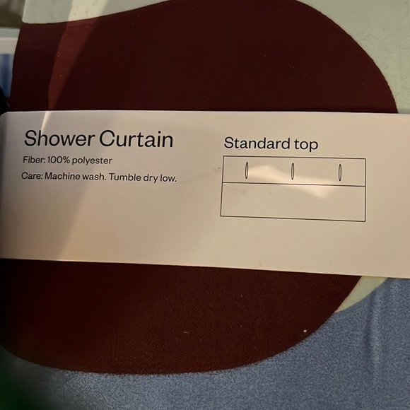 Shoot for the Moon Microfiber Shower Curtain - Room Essentials - Picture 2 of 4